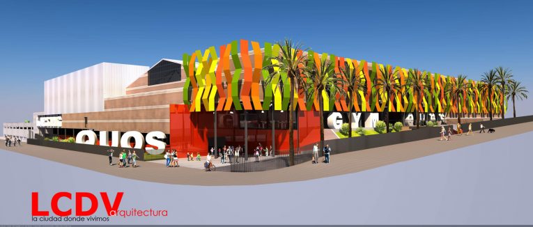 Montaje para proyecto de centro comercial en Elche