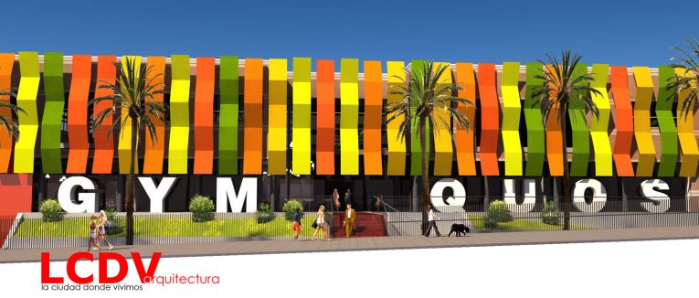 Montaje para proyecto de centro comercial en Elche